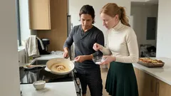 Upgrade canned cinnamon rolls with an easy brown butter glaze